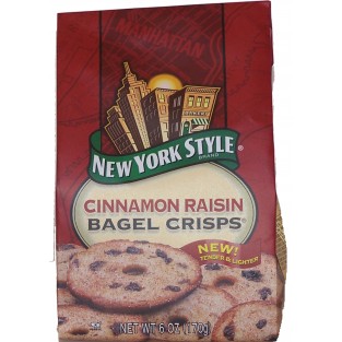 New York Style Bagel Chips cinnamon raisin 6oz