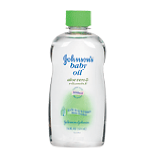 Johnson & Johnson's  baby oil with aloe vera & vitamin e 14fl oz