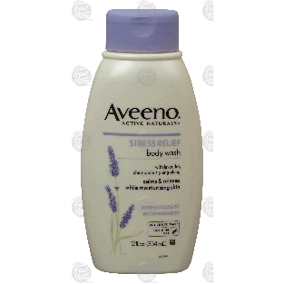 Aveeno Active Naturals stress relief body wash with lavender, cham 12oz