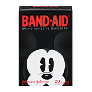 Johnson & Johnson Band-Aid adhesive bandages, assorted sizes, the 20ct