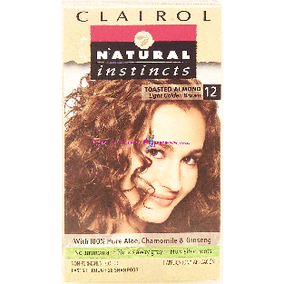 Clairol natural instincts non-permanent hair color application, lig 1ct