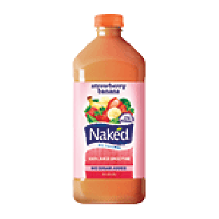 Naked Juice Juice Smoothie Strawberry Banana-C 64oz