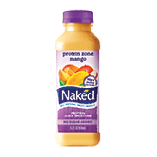 Naked  protein mango juice smoothie, no sugar added 15.2fl oz
