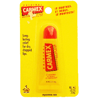 Carmex  lip balm, long lasting relief for dry, chapped lips  0.35oz