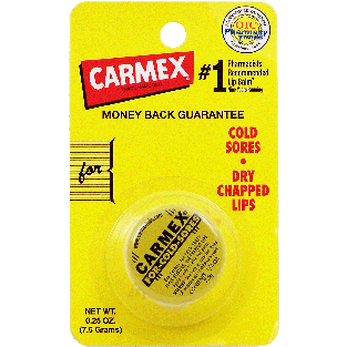 Carmex  original lip balm, relief of cold sores and dry chapped  0.25oz