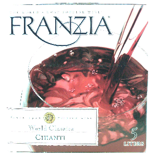 Franzia World Classics chianti wine of California 5L
