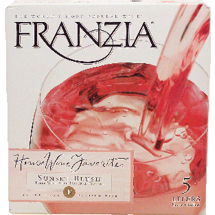Franzia House Wine Favorites sunset blush table wine with natural fl5L