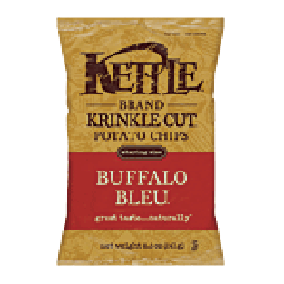 Kettle Chips Krinkle Cut buffalo bleu potato chips  8.5oz
