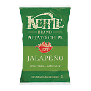 Kettle Chips  jalapeno potato chips  8.5oz