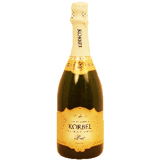 Korbel Brut methode champenoise wine of California, 12% alc. by v750ml