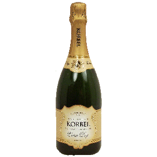 Korbel Extra Dry methode champenoise wine of California, 12% alc.750ml