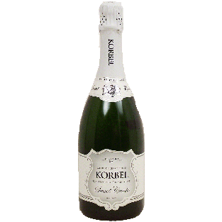 Korbel Sweet Cuvee methode champenoise wine of California, 11% al750ml