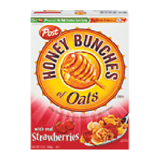 Post Honey Bunches of Oats crispy flakes, crunchy oats & a touch o13oz