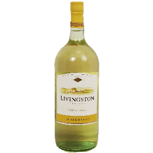 Livingston Cellars California Reserve chardonnay wine, 12% alc. by1.5L