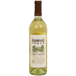 Redwood Creek Delle Venezie pinot grigio wine of Modesto Californ750ml