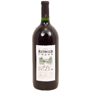 Redwood Creek  california cabernet sauvignon, 13.5% alc. by vol. 1.5L