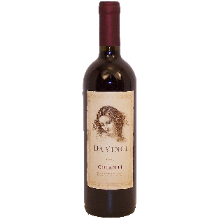 Da Vinci  chianti wine of Italy, 13% alc. by vol. 750ml