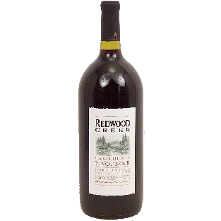 Redwood Creek  pinot noir of California, 12.5% alc. by vol. 1.5L