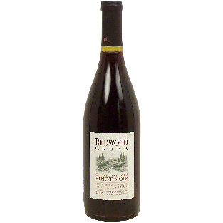 Redwood Creek  pinot noir of California, 13% alc. by vol. 750ml