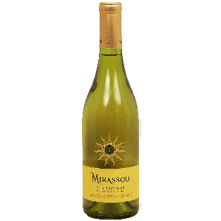 Mirassou  chardonnay wine of California, 13.5% alc. by vol. 750ml
