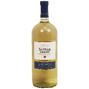 Sutter Home Family Vineyards pinot grigio wine of California, 12.51.5L