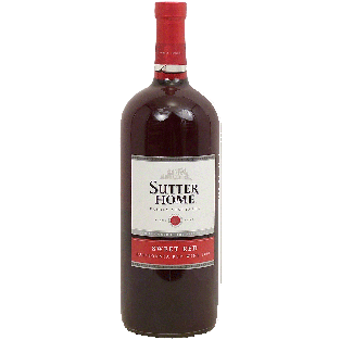 Sutter Home Family Vineyards sweet red wine of Napa Valley Califor1.5L