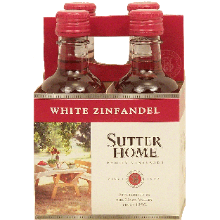 Sutter Home Family Vineyards white zinfandel wine of Napa Valley, 94pk