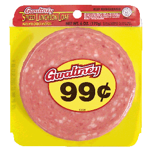 Gwaltney  spiced luncheon loaf 6oz
