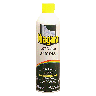 Niagara  original, spray starch, crisp finish; sharp look, without20oz