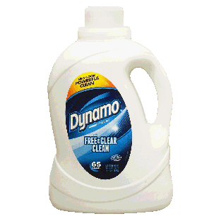 Dynamo  liquid detergent with free & clear clean, for all mach100fl oz