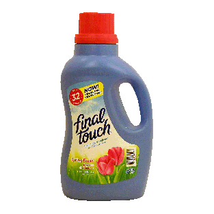 Final Touch  original fabric softener, spring fresh scent  64fl oz