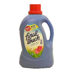 Final Touch  original fabric softener, spring fresh, 60 loads  120fl oz