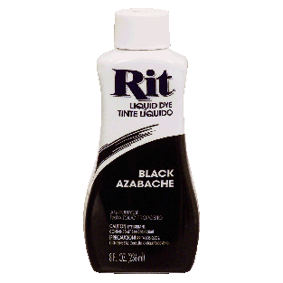 Rit  all-purpose liquid dye, black  8fl oz