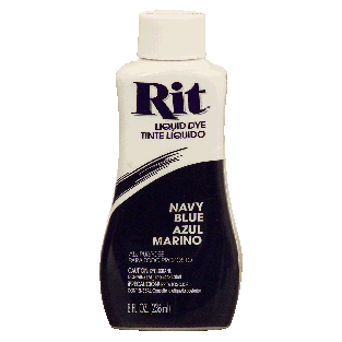Rit  all-purpose liquid dye, navy blue  8fl oz