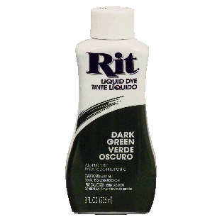 Rit  dark green liquid dye, all-purpose  8fl oz