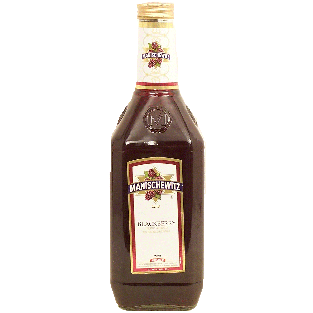 Manischewitz Wine blackberry kosher, 10% alc./vol. 750ml