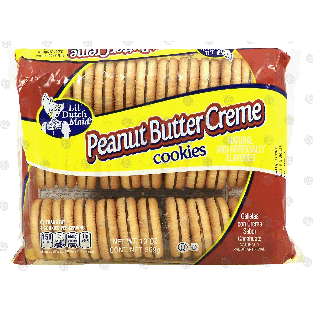 Lil' Dutch Maid  peanut butter creme sandwich cookies 13oz