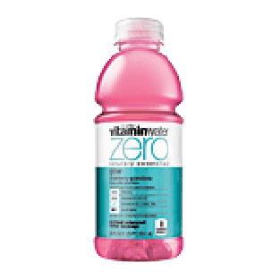 Glaceau Vitamin Water Zero glow; strawberry-guanabana flavored 20fl oz