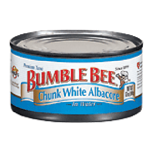 Bumble Bee Tuna  chunk white albacore in water 12oz