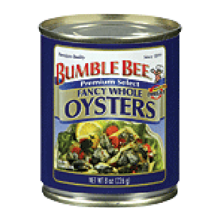 Bumble Bee Oysters Fancy Whole  8oz