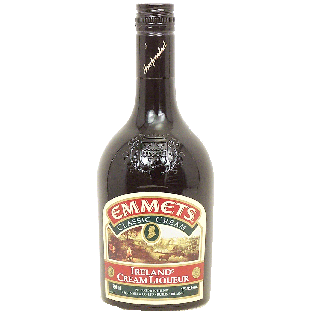 Emmet's  Ireland's cream liqueur, 17% alc. by vol.  750ml