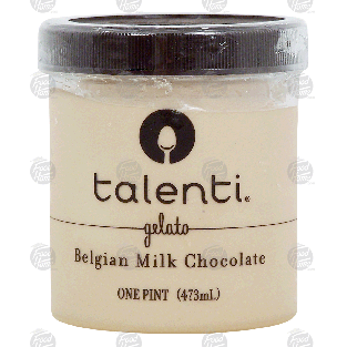 talenti No. 5 gelato, belgian milk chocolate 1-pt