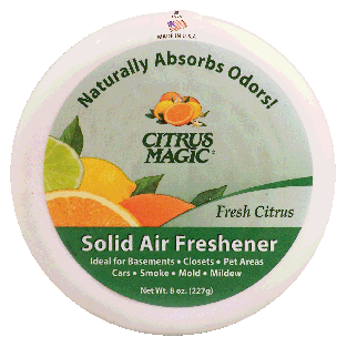 Citrus Magic  solid air freshener, fresh citrus scent 8oz