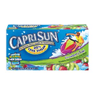 CapriSun  strawberry kiwi flavored juice drink blend, 10 6-fl.  60fl oz