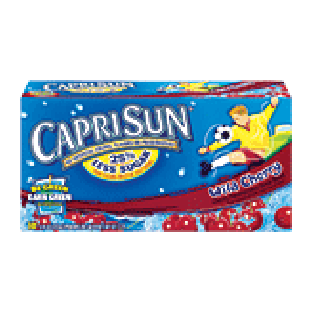 CapriSun  wild cherry flavored juice beverage, 10 6-fl. oz. pou60fl oz