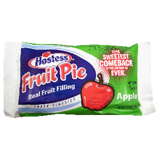 Hostess  apple fruit pie, real fruit filling 4.5oz
