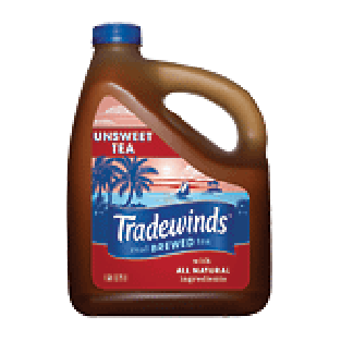 Tradewinds  unsweet tea, fresh brewed 128fl oz
