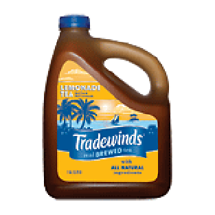 Tradewinds Half & Half sweet tea and lemonade, fresh brewed 128fl oz