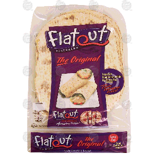 Flatout  flat bread, the original, 7 lowfat wraps 14-oz