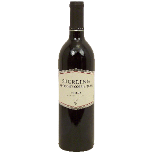 Sterling Vineyard's Vintner's Collection merlot wine of  Central 750ml